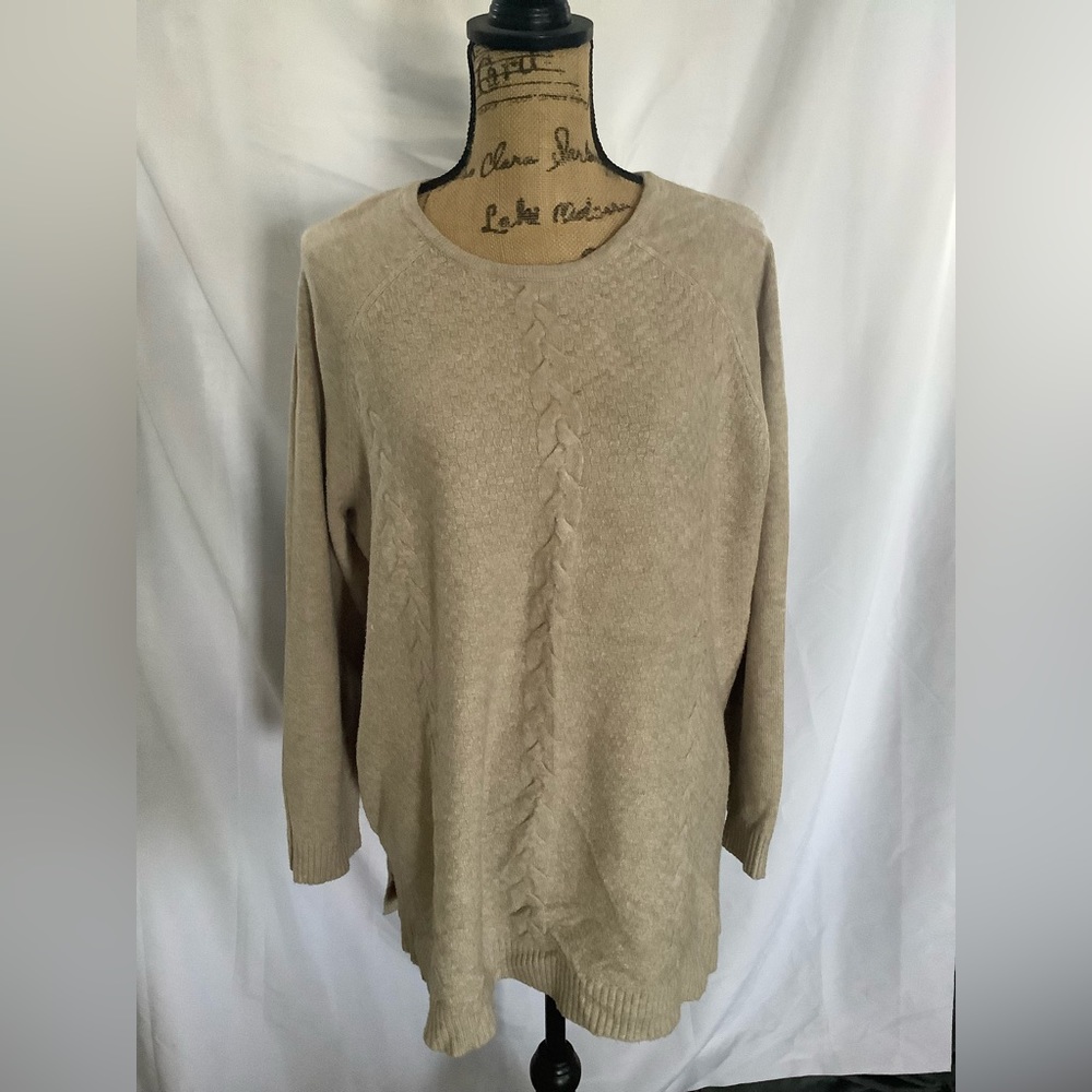 Pullover Sweater by evolution 2X in brown